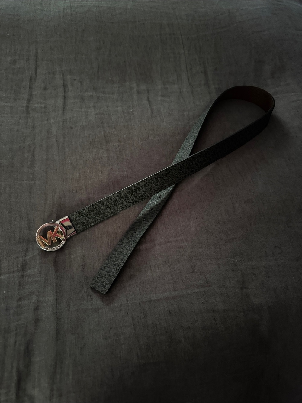 Women's Reversible Michael Kors Logo Belt